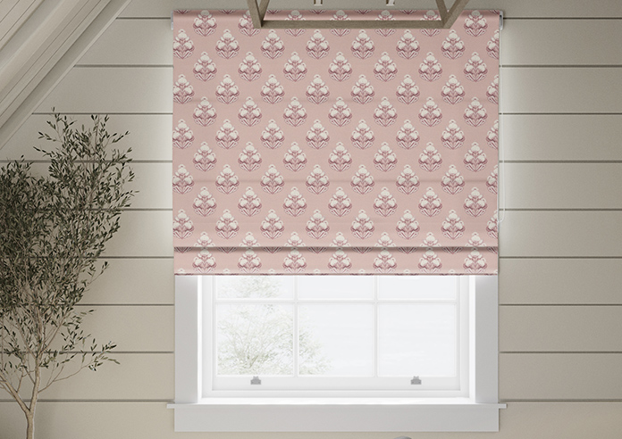Midford, Mantels Rosies Pink - Roman Blind - Image 3